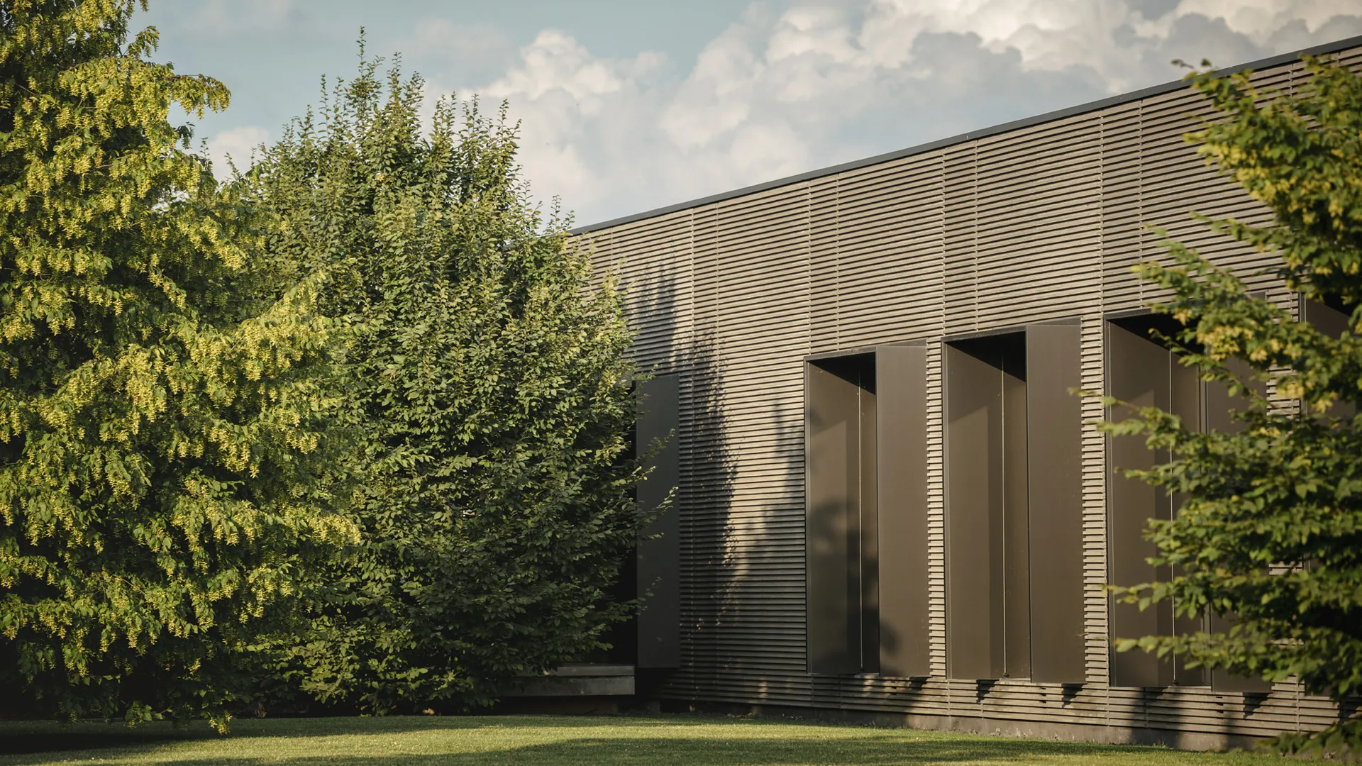 Adjustable louvres of a bioclimatic pergola