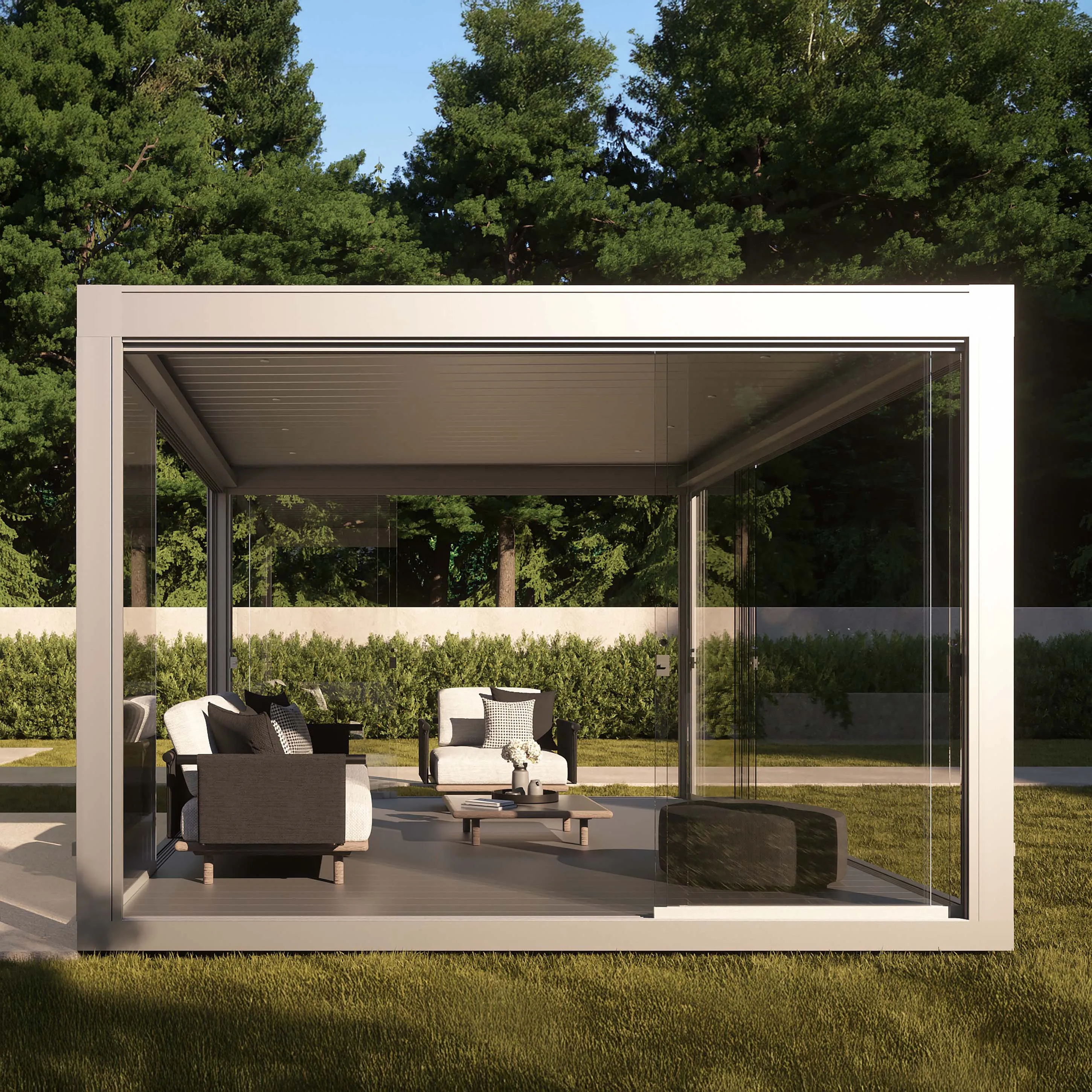 AP-310 Bioclimatic Pergola detail